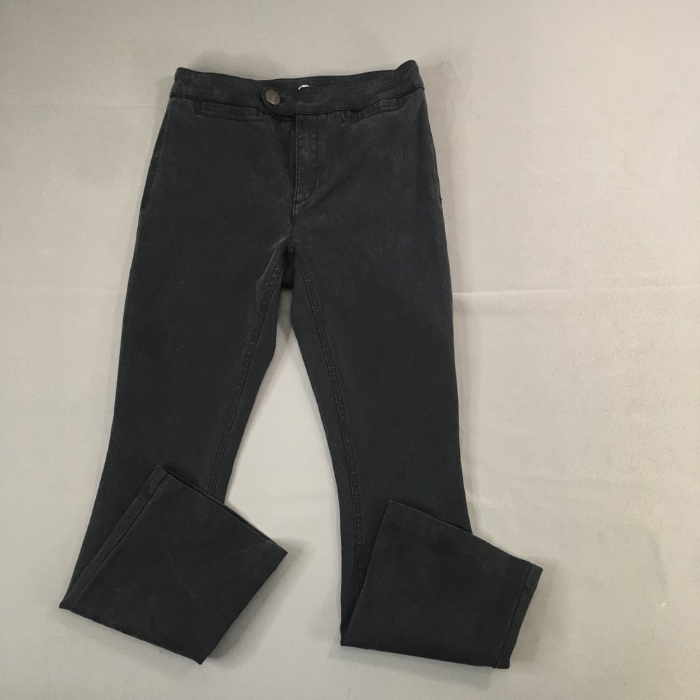 Free People Womens Pants Black 0 Mid Rise bootcut Streach Outdoor Ladies #0469 - Picture 2 of 7